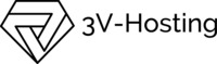 Логотип 3v-hosting
